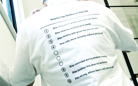 『日本の医療現場を守る』チャリティー Tシャツデザイン